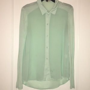 mint button down